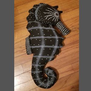 Seahorse Shaped Accent Pillow